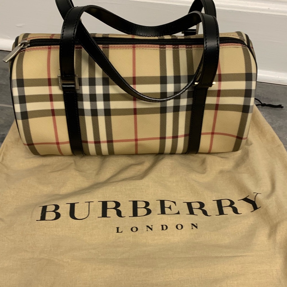 100% AUTHENTIC Burberry Roll Bag
